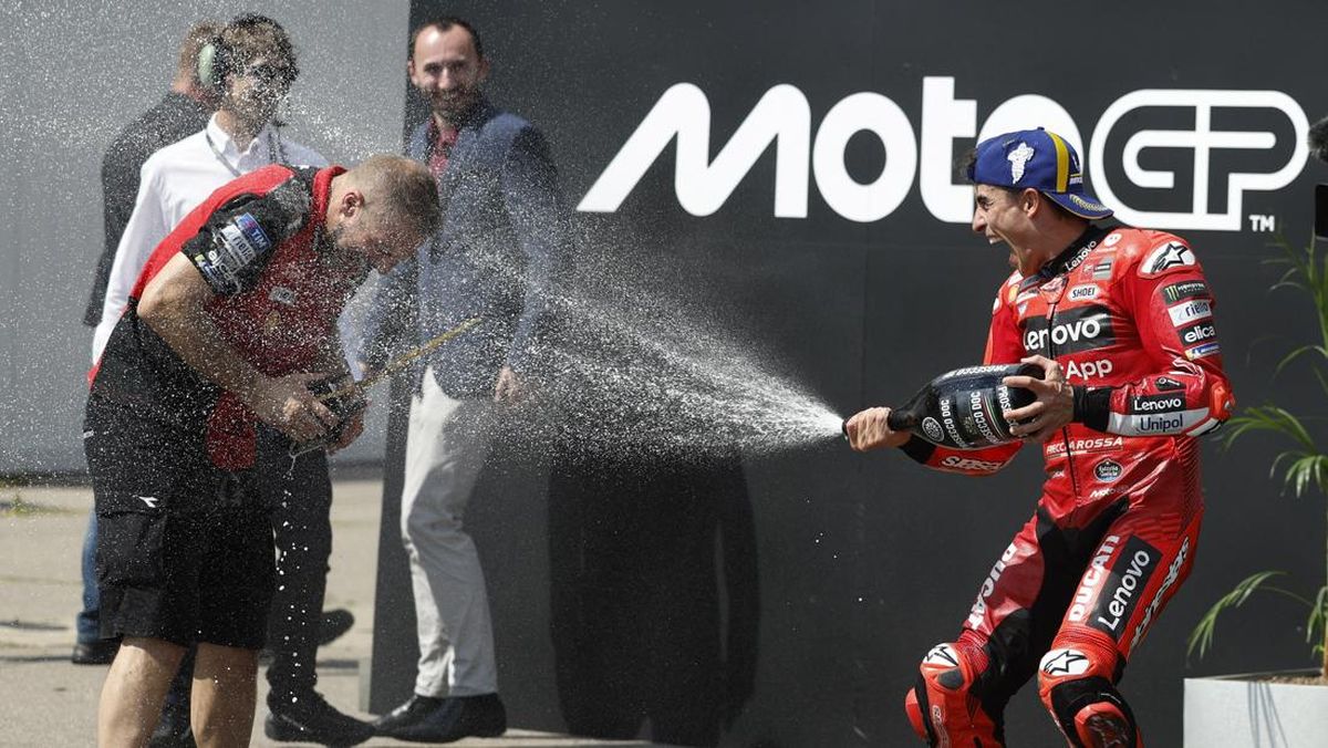 FOTO: Marc Marquez Raja MotoGP Ceko