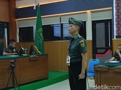 Peltu Lubis Dituntut 6 Tahun Penjara-Dipecat dari Anggota TNI Atas Kasus Perjudian