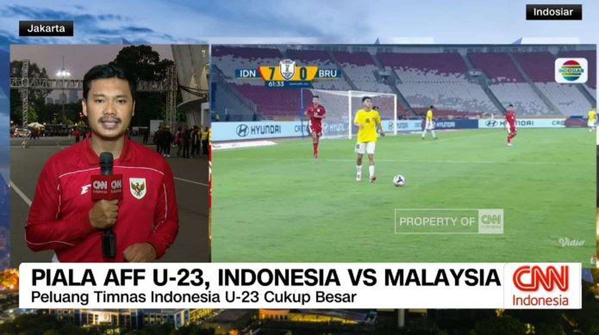 VIDEO: Piala AFF U-23, Indonesia vs Malaysia