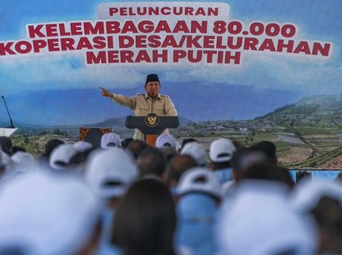 Prabowo Singgung Istilah Orba 'Ketua Untung Duluan' Tak Boleh Terulang