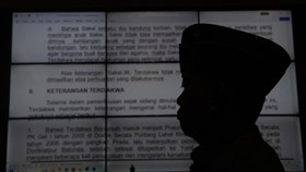 FOTO: Kopda Bazar Penembak Polisi Dituntut Oditur Militer Dihukum Mati