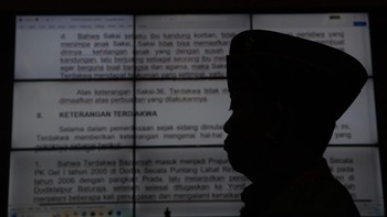 FOTO: Kopda Bazar Penembak Polisi Dituntut Oditur Militer Dihukum Mati