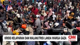 VIDEO: Krisis Kelaparan dan Malnutrisi Landa Warga Gaza