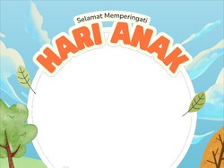 25+ Twibbon dan Ucapan Selamat Hari Anak Nasional 2025