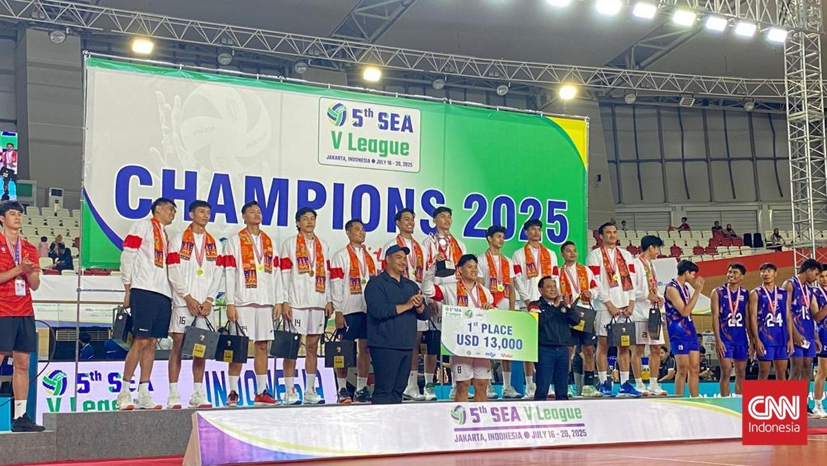 Ranking Indonesia Naik Usai Juara SEA V League 2025: Terbaik ASEAN