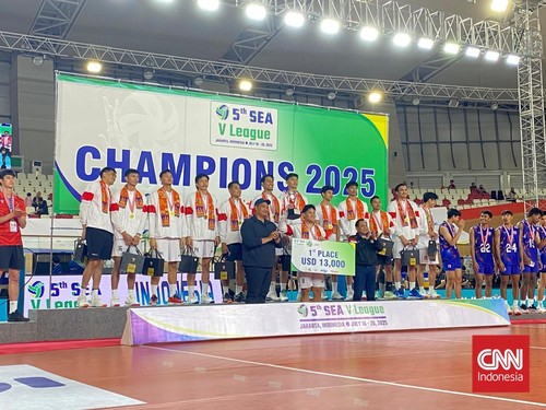 Ranking Indonesia Naik Usai Juara SEA V League 2025: Terbaik ASEAN
