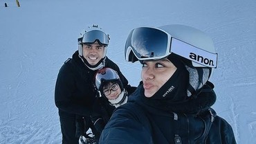 Harapan Ditto Percussion Ingin Anak Jadi Atlet Snowboard