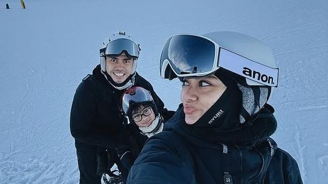 Harapan Ditto Percussion Ingin Anak Jadi Atlet Snowboard