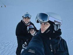 Harapan Ditto Percussion Ingin Anak Jadi Atlet Snowboard