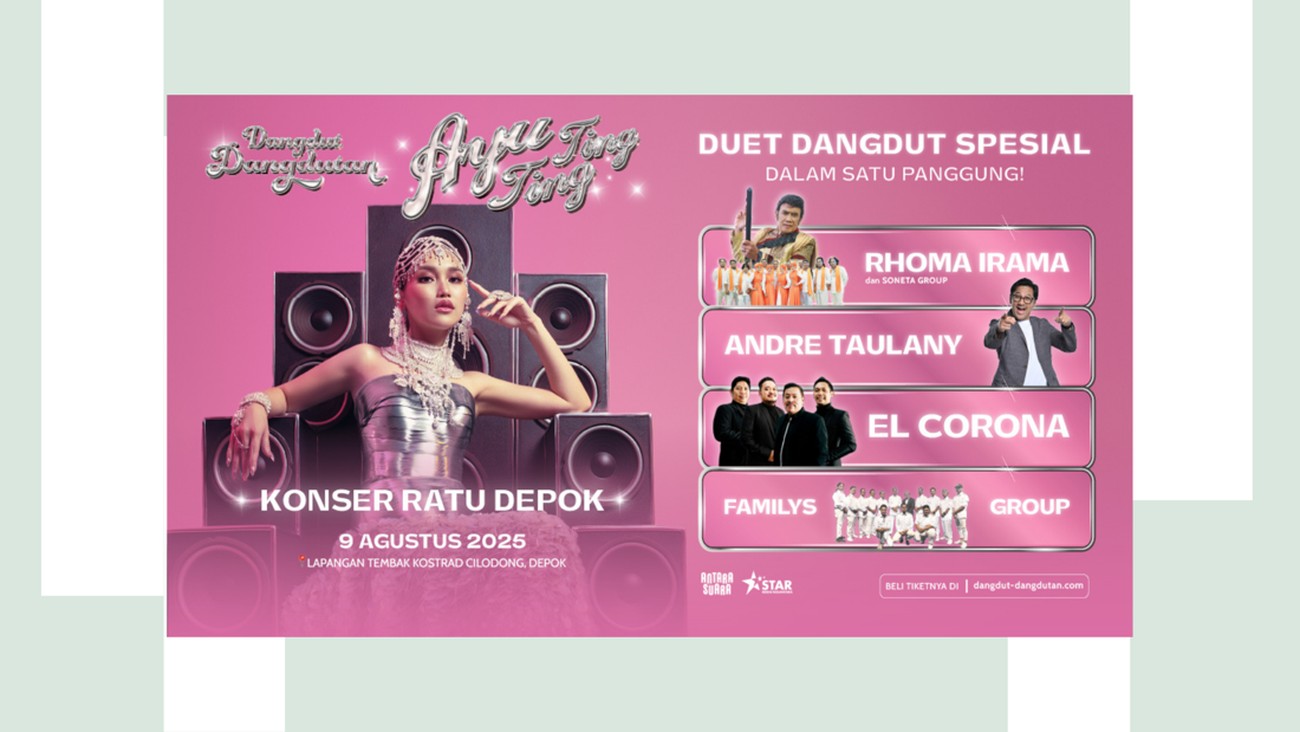 Konser Dangdut Ayu Ting Ting Hadirkan Kolaborasi Epik dari The Family hingga Rhoma Irama