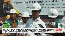 VIDEO: Ekspor Baja Nasional Tembus Pasar Amerika Serikat