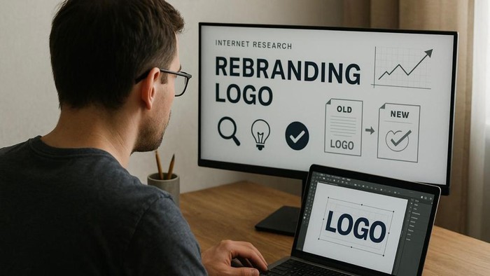 Logo adalah menjadi identitas visual penting yang memerlukan riset dan strategi mendalam agar bisa relevan dengan brand dan konsumennya.