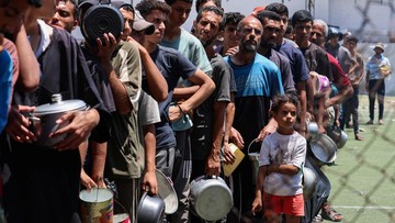 Ratusan Truk Bantuan Tiba di Penyebarangan Gaza