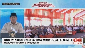 VIDEO: Prabowo: Konsep Koperasi Bisa Memperkuat Ekonomi RI