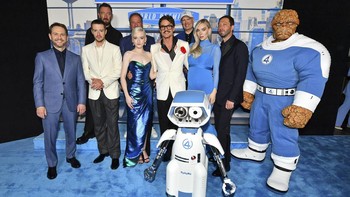 FOTO: Riung Geng Fantastic Four: First Steps Sebelum Rilis di Bioskop