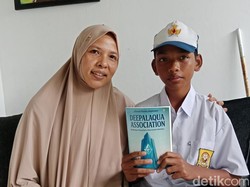 Pelajar SMP di Lombok Timur Tulis Novel Futuristik, Ini Kisahnya