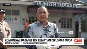 VIDEO: Kompolnas Datangi TKP Kematian Diplomat Muda