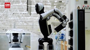 VIDEO: Tak Perlu Manusia, Robot di China Bisa Ganti Baterai Mandiri
