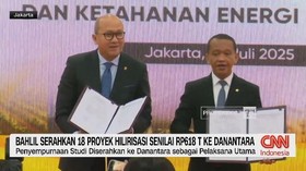 VIDEO: Bahlil Serahkan Proyek Hilirisasi Senilai Rp618 T ke Danantara