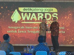 Gubernur Luthfi Jadi Tokoh Pemimpin Kolaboratif Pilihan detikJateng-Jogja Awards