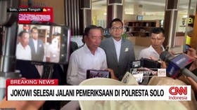 VIDEO: Jokowi Selesai Jalani Pemeriksaan di Polresta Solo