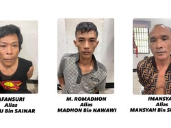3 Rekan Iwan Kopok yang Terlibat Curi 44 Motor di Palembang Ditangkap