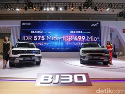 Penjualan BAIC di GIIAS 2025: BJ30 Hybrid Dominasi Pemesanan