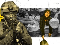 Kelaparan, Warga Gaza Rela Mati Demi Sekantong Tepung Terigu