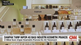 VIDEO: Tarif Impor 30% Mengancam Industri Kosmetik Prancis