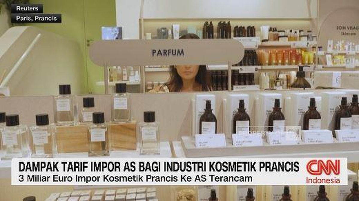 VIDEO: Tarif Impor 30% Mengancam Industri Kosmetik Prancis