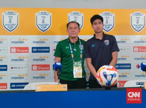 Kata-kata Pelatih Thailand U-23 usai Gagal Kalahkan Myanmar
