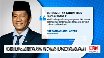 VIDEO: Jadi Tentara Asing, WNI Kehilangan Kewarganegaraan