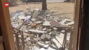 VIDEO: Israel Serang Kediaman Staf dan Gudang Utama WHO di Gaza