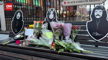 VIDEO: Bunga dan Lilin dari Warga Birmingham untuk Ozzy Osbourne