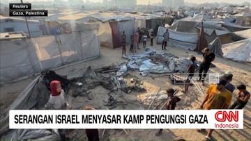 VIDEO: Israel Kembali Lancarkan Serangan ke Kamp Pengungsi Gaza