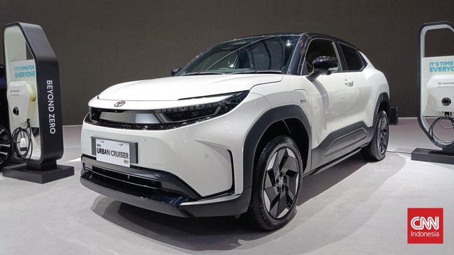 Toyota Urban Cruiser merupakan model rebadge mobil listrik Suzuki eVitara.
