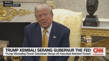 VIDEO: Trump Kembali Serang Gubernur The Fed