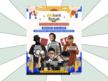 Allo Bank Festival Siap Menggoyang Bandung 26 Juli 2025!