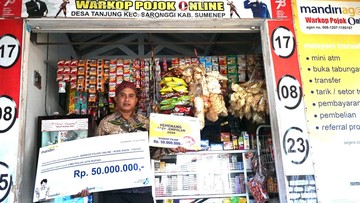 Bank Mandiri Perkuat Ekonomi Kerakyatan lewat Perluasan Mandiri Agen