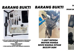 Daftar Lokasi 44 Motor Dicuri Komplotan Iwan Kopok di Palembang
