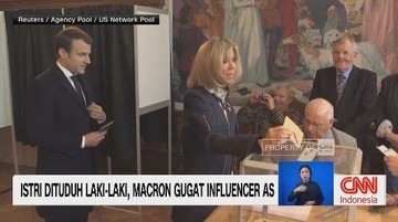 VIDEO: Istri Dituduh Laki-Laki, Macron Gugat Influencer AS