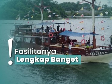 img-title Serunya Naik Kapal Pinisi di Teluk Balikpapan, Harga Murah Meriah