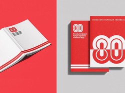 Template Logo HUT ke-80 RI untuk Media, Seragam, hingga ATK