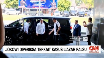 VIDEO: Jokowi Diperiksa Terkait Kasus Ijazah Palsu, Bawa Ijazah UGM