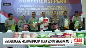 VIDEO: 5 Merek Beras Premium Diduga Tidak Sesuai Standar Mutu