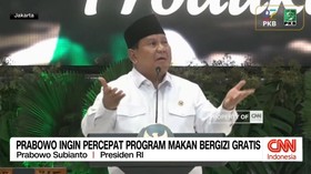 VIDEO: Prabowo Ingin Percepat Program Makan Bergizi Gratis