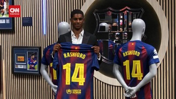 Liputan Olahraga CNN Sport : VIDEO: Kata-kata Pertama Rashford Jadi Pemain Barcelona