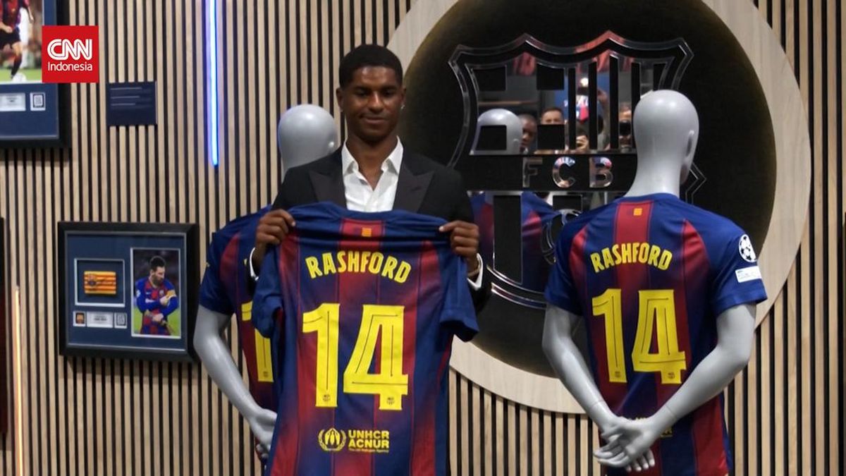VIDEO: Kata-kata Pertama Rashford Jadi Pemain Barcelona
