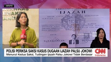 VIDEO: Polisi Periksa Saksi Kasus Dugaan Ijazah Palsu Jokowi