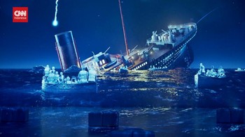 VIDEO: Lihat Kemegahan dan Tenggelamnya Titanic Lebih Dekat di London